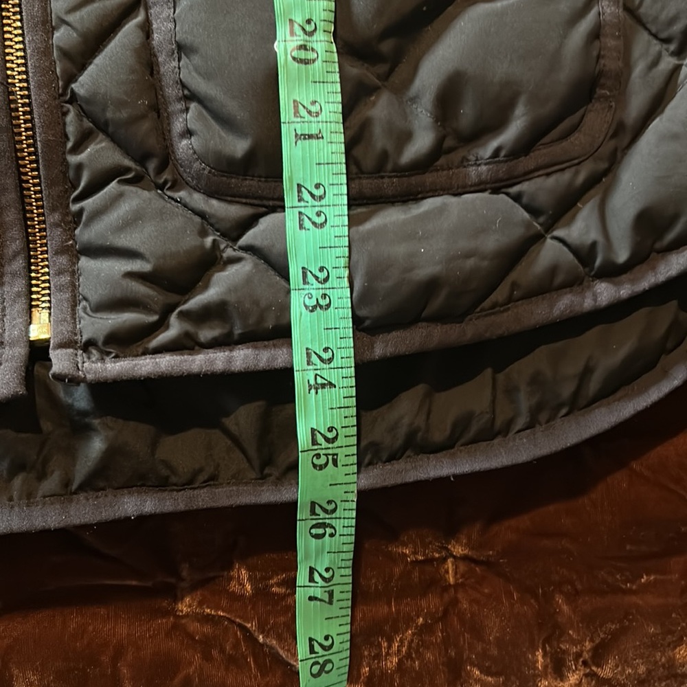 J Crew Excursion Down Vest size small Black - Picture 9 of 12